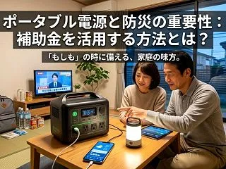 ポータブル電源と防災の重要性：補助金を活…