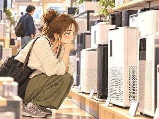空気清浄機を初買いしようと思ってるモノな…