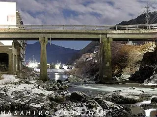 行人（ぎょうにん）橋（長野県木曽町）