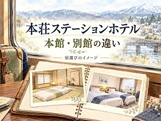 本荘ステーションホテル本館・別館の違い7…