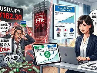 為替介入50兆円でも止まらない円安。イン…