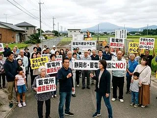 【君子は豹変す】反対運動受けた静岡の蓄電…