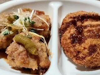今夜と明日の晩は揚げ物メインになるかな#…