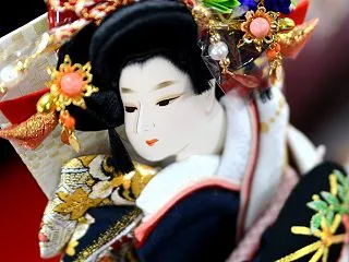 秀月オリジナルの羽子板飾り