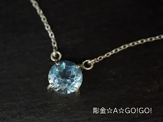 シルバーペンダントネックレス