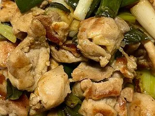 鶏肉と白葱の山椒焼き〜和歌山へお出かけ^…