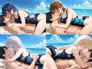 【生成AI画像】「競泳水着Ｈ(前戯)後編…