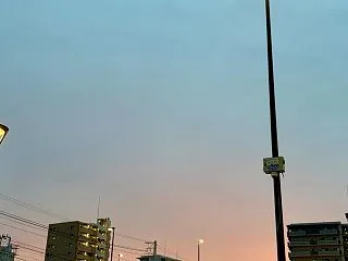 夕焼けのグラデーションが見たくて