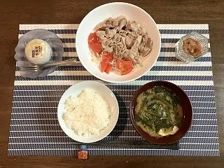 中華丼と冷しゃぶ