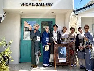 【茅ヶ崎×着物散歩】Artseaで大谷佳…