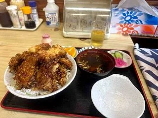美春食堂でランチ