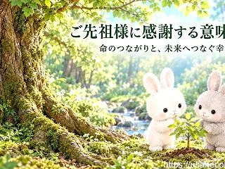 ご先祖様に感謝する意味とは？命のつながり…