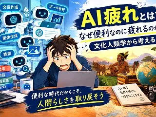 AIに疲れた人類へ｜文化人類学で考える「…