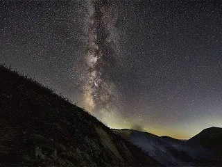 満天の空に秋の天の川・2回目の雷鳥沢SO…