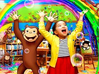 【USJ】プレイング・ウィズおさるのジョ…