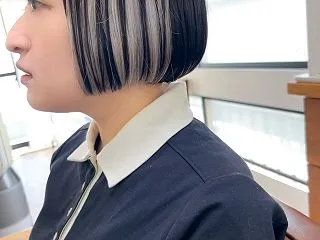 ハイコントラストなインナーカラーで楽しむ…