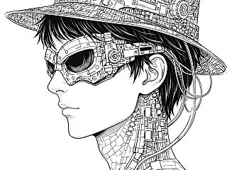 髑髏と男の子（SKULL LINE WO…