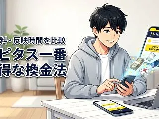 ハピタスの換金方法はどれが一番お得？手順…
