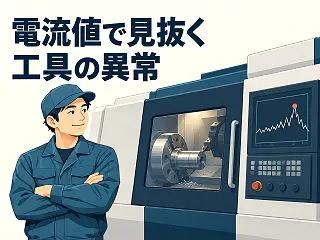 工具の破損・摩耗は「電流値」に表れる｜設…