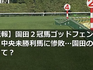 【悲報】園田２冠馬ゴッドフェンサー、中央…