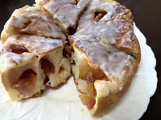 アップルリングを作りました♪家で焼くと美…