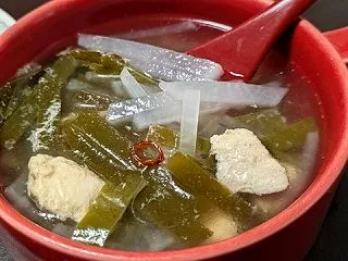 お気遣いの朝食を作ってくれてありがとう