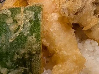 たまには天丼も！