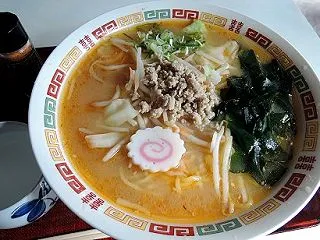 たけだそば屋の味噌ラーメン（山形市）