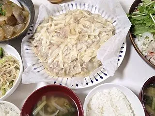 ジャンボしゅうまいでおうちごはん♪