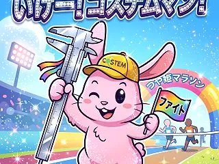 いけー！コステムマン！