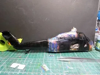 塗装(イタレリ1/48H-34製作記)