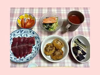 鰹の刺身・椎茸の肉詰めフライ 2026年…