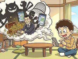 LINEに直接誘導、サクラも… 広告詐欺…