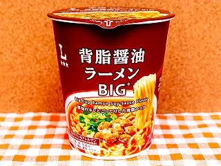 ローソンオリジナル 「背脂醤油ラーメン …