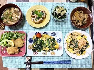 家でご飯