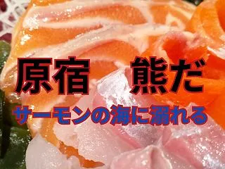 原宿にひっそり佇むサーモンの殿堂『熊だ』…