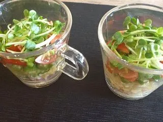 ５層ポテトサラダ・・