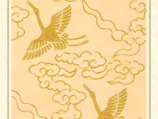 鶴文の意味｜長寿の願いと雲鶴・松との意匠