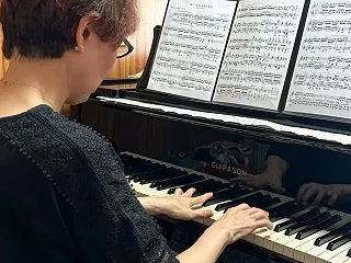 自宅レッスン♪大人の生徒さん