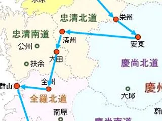車で韓国周遊18日間 コンビニで見つけた…