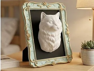 チンチラペルシャのルネサンス肖像画壁掛け…