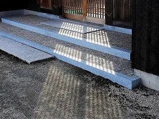 朝の光