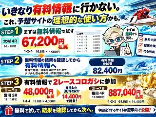 【ボートキング】まず無料で67,200円…