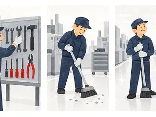 5S活動を片づけで終わらせない！工場のム…