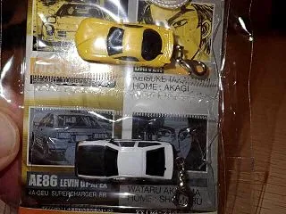 頭文字Dのフィギュアマスコット・RX-7…