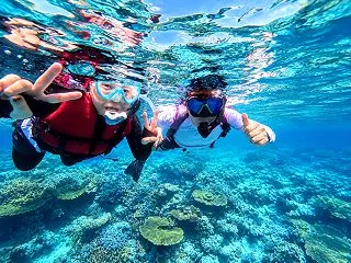 晴れ間広がる宮古島！透明度の良い海へ
