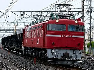 EF81（98号機）～水戸工臨