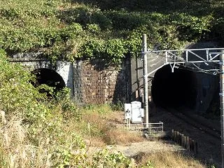 東海道本線旧線（金谷～菊川）牧の原トンネ…