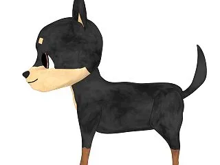 チワワのイラスト