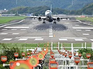 高知空港ポタ(その1)／航空機